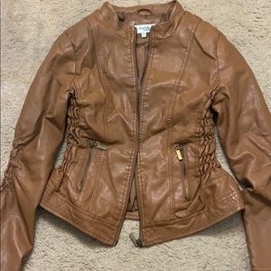Leather Brown Jacket